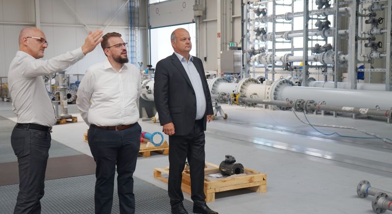 Besuch Von Herrn Martin Gassner Herz Mdb Der Fdp Bei Rma Rheinau Gmbh